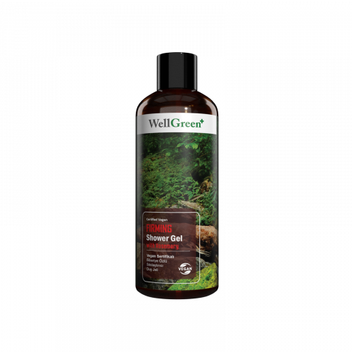 WellGreen+ Vegan Sertifikalı Biberiye Özlü Sıkılaştırıcı Duş Jeli - 400ml