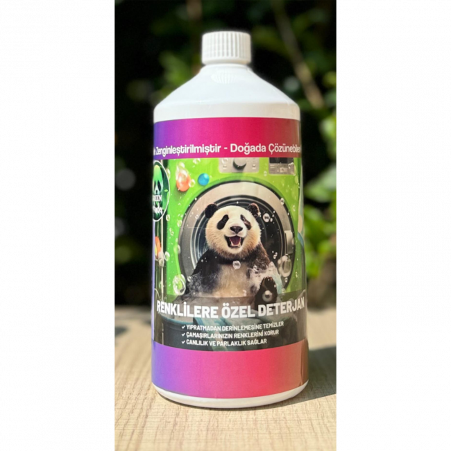 Green Panda Renklilere Özel Çamaşır Deterjanı - 1000ml